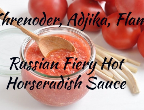 Khrenoder, Adjika, Flame – Russian Fiery Hot Horseradish Sauce